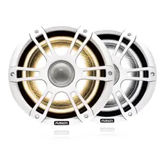 FUSION Signature Series 3 - 6,5&quot; 230W hvite maritime h&#248;yttalere med LED