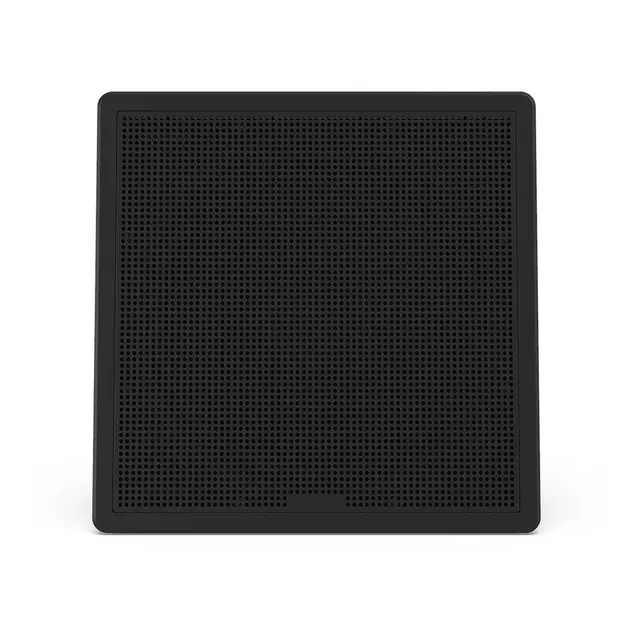 FUSION FM Serie-subwoofer, 10" 400W kvadratisk lavprofil - sort (stk) 