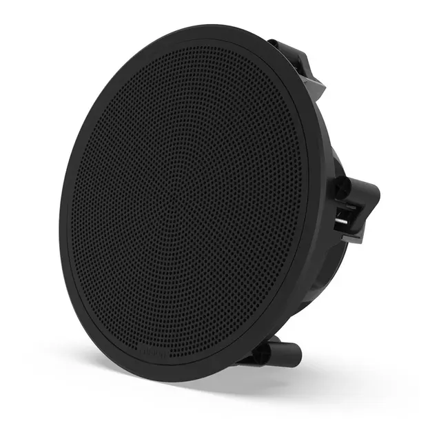 FUSION FM Serie-subwoofer, 10" 400W rund lavprofil - sort (stk) 