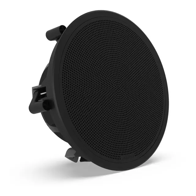 FUSION FM Serie-subwoofer, 10" 400W rund lavprofil - sort (stk) 