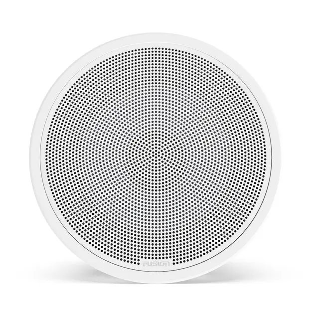 FUSION FM Serie-subwoofer, 10" 400W rund lavprofil - hvit (stk) 