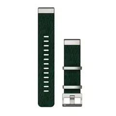 GARMIN QuickFit 22-klokkerem Jacquard-vevd nylon - furugr&#248;nn