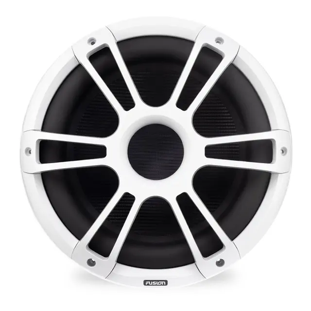 FUSION Signature Series 3 - 12" Sub 1400W hvit maritim subwoofer med CRGBW 