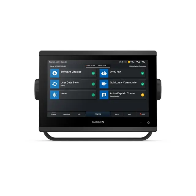 GARMIN GPSMAP 923xsv Kartplotter m/ekko 9" XVGA Touch - MDF - u/svinger 