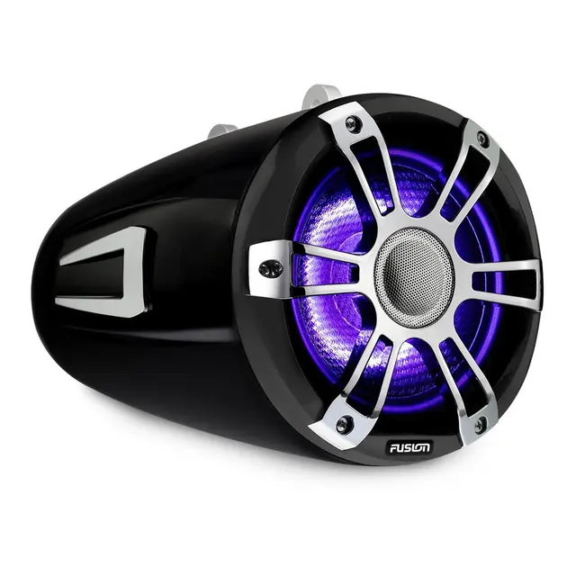 FUSION Signature 3 - 8,8" / 330W CRGBW grå Marine Wake-tower høyttaler 