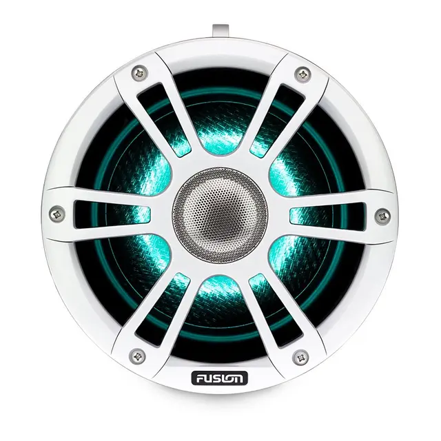 FUSION Signature 3 - 8,8" / 330W CRGBW hvite marine Wake-tower høyttalere 