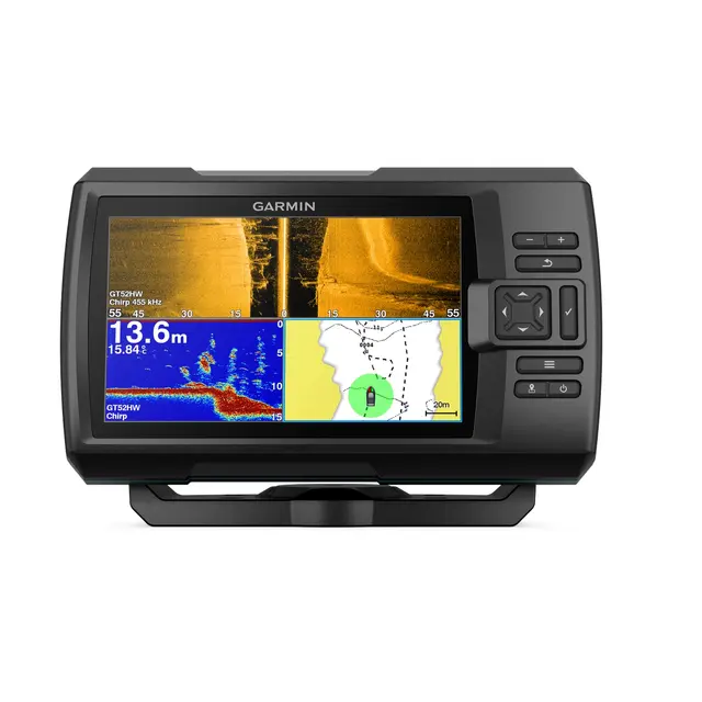 GARMIN STRIKER Vivid 7sv Ekkolodd SideVü/ClearVü - u/ svinger 