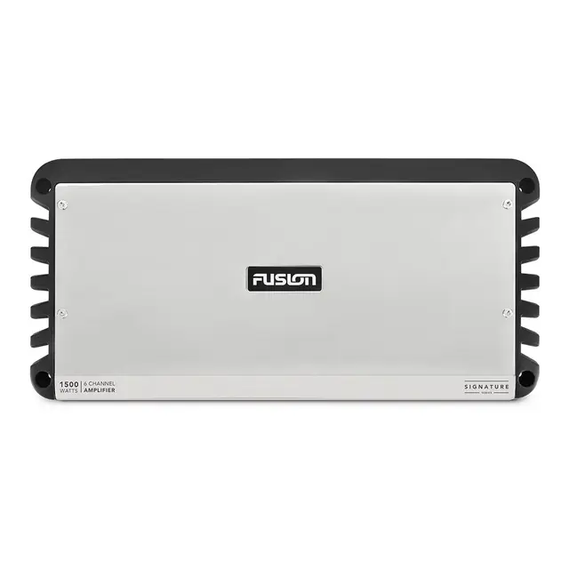 FUSION Signature Series forsterker 24V, 6-kanals 1500W maritim forsterker 