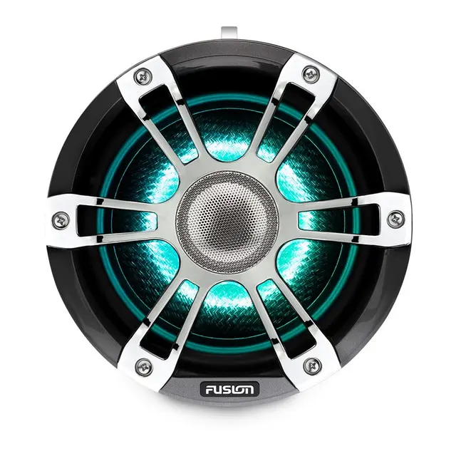 FUSION Signature 3 - 6,5" / 230W CRGBW grå marine Wake-tower høyttalere 