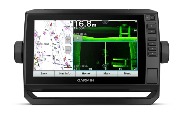 GARMIN ECHOMAP UHD 92sv Kartplotter 9" - ClearVü og SideVü - inkl. GT54-TM 