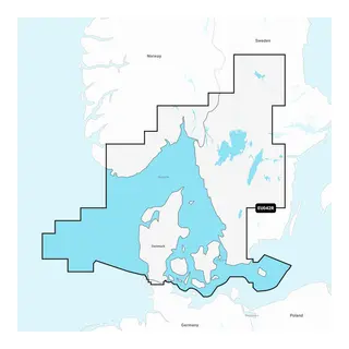 GARMIN Navionics Vision+ Sj&#248;kart - R NVEU042R: Oslo Trelleborg og Danmark