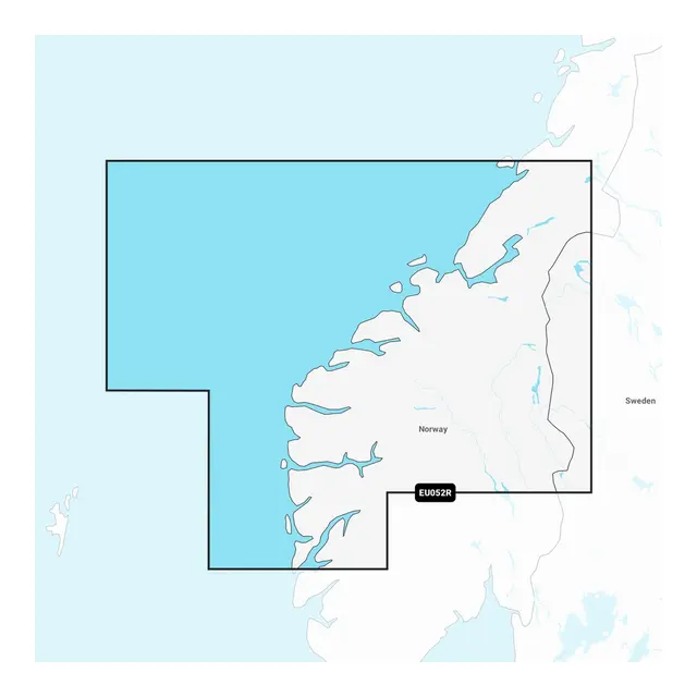GARMIN Bluechart g3 HD - R HXEU052R: Sognefjorden-Trondheim 