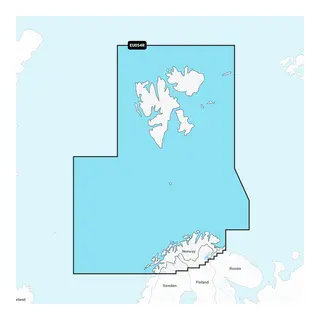 GARMIN Navionics Vision+ Sj&#248;kart - R NVEU054R: Lofoten - Svalbard