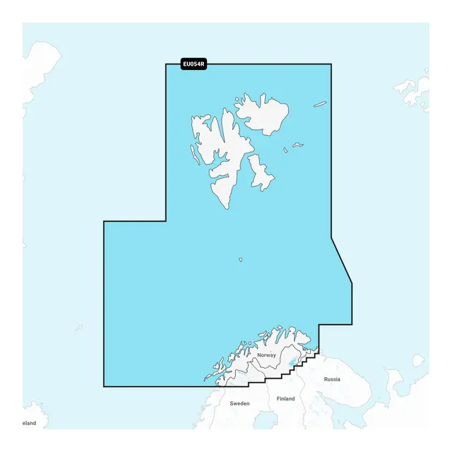 GARMIN Navionics Vision+ Sjøkart - R NVEU054R: Lofoten - Svalbard 