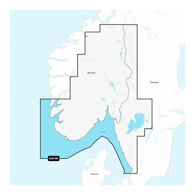 GARMIN Navionics+ Sjøkart - R NSEU078R: Oslo, Skagerrak & Haugesund 
