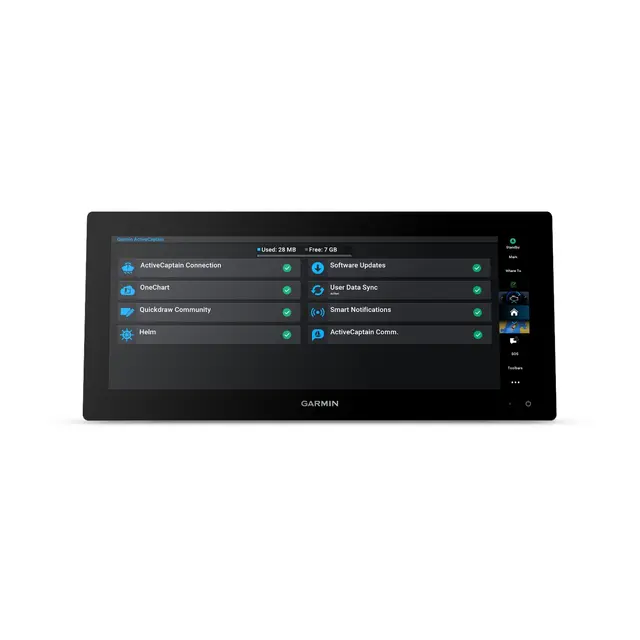 GARMIN GPSMAP 1523xsv Kartplotter 15" Ultrawide IPS touchskjerm & ekkolodd 