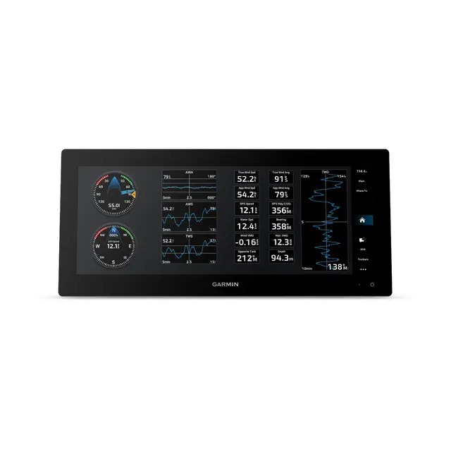 GARMIN GPSMAP 1523xsv Kartplotter 15" Ultrawide IPS touchskjerm & ekkolodd 