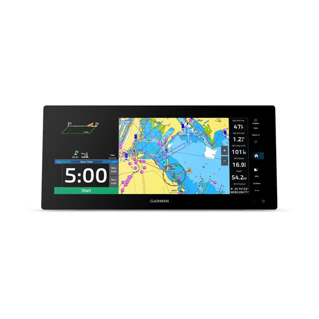GARMIN GPSMAP 1523xsv Kartplotter 15" Ultrawide IPS touchskjerm & ekkolodd 