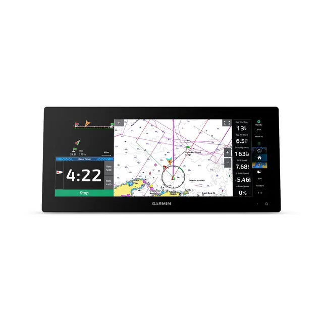 GARMIN GPSMAP 1523xsv Kartplotter 15" Ultrawide IPS touchskjerm & ekkolodd 