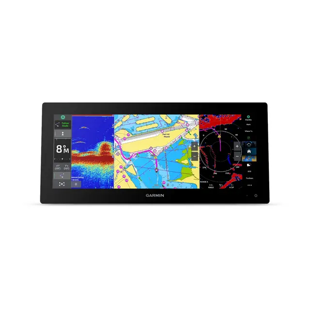 GARMIN GPSMAP 1523xsv Kartplotter 15" Ultrawide IPS touchskjerm & ekkolodd 