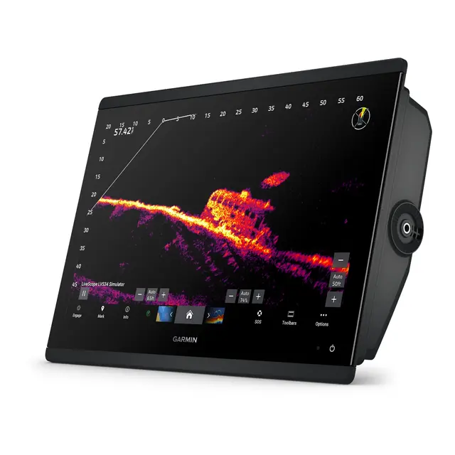 GARMIN GPSMAP 1623xsv Kartplotter m/ekko 16" IPS Touch - MFD - u/svinger 
