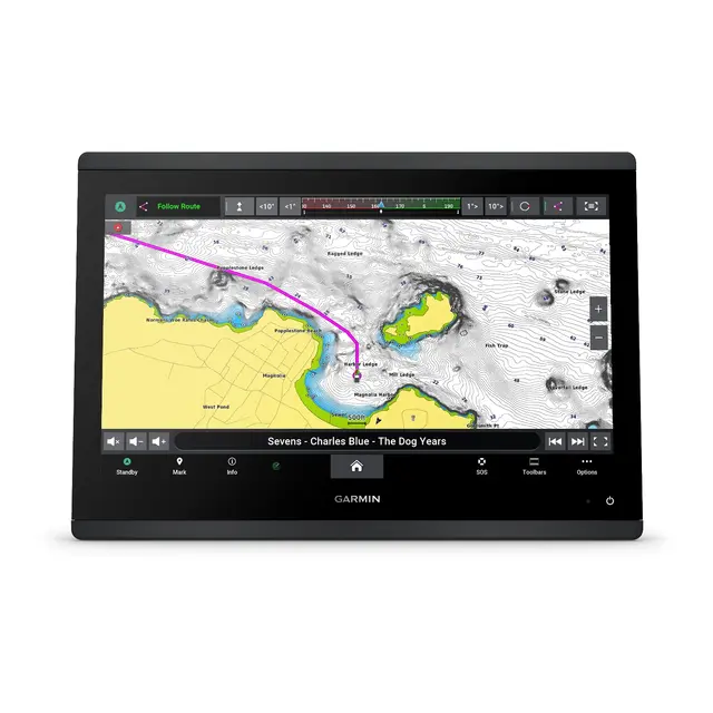 GARMIN GPSMAP 1623xsv Kartplotter m/ekko 16" IPS Touch - MFD - u/svinger 