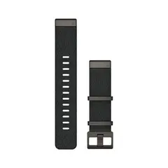 GARMIN QuickFit 22-klokkerem Jacquard-vevd nylon – Heathered Black