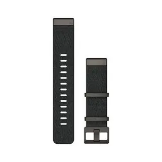 GARMIN QuickFit 22-klokkerem Jacquard-vevd nylon – Heathered Black 