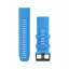 GARMIN QuickFit&#174; 26 - Cyan Blue Silikon For Fenix 5X