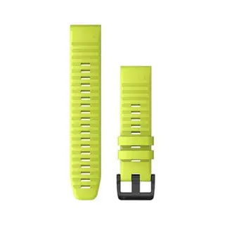 GARMIN QuickFit 22 klokkerem Gul silikon - ocean ripples 