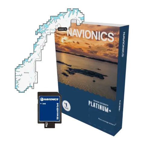 NAVIONICS Platinum+ Sjøkart kartplottere NPEUXXXX - Premium kart
