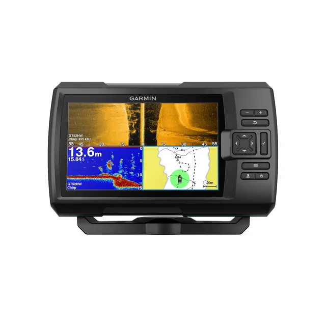 GARMIN STRIKER Vivid 7sv Ekkolodd SideVü/ClearVü - inkl. GT52HW-TM svinger 