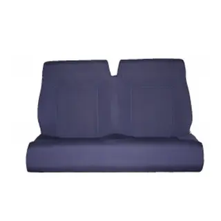 BLUE SEA Båtstol "Styrmann Twin" Blå m/hvire kjeder - Tempotest acryl 