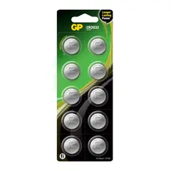 GP Lithium Cell Batteri, CR2032
