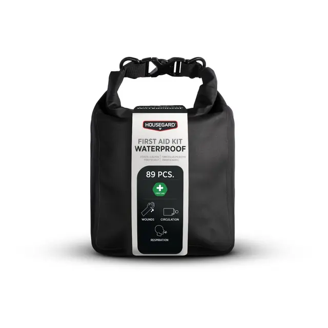 HOUSEGUARD Førstehjelps veske - vanntett 89 delers førstehjelps kit 