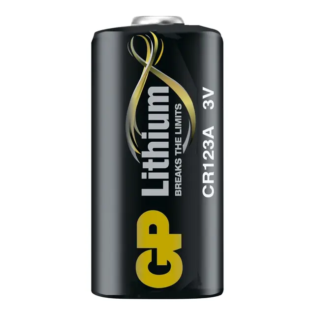GP Pro Lithiumbatteri, CR123A 1 stk 
