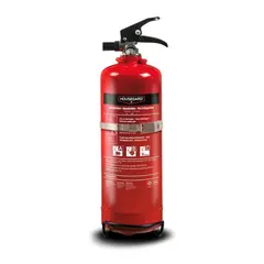 HOUSEGARD Pulverslukker 2 kg (2021) Rattmerket - Brannklasse: ABC