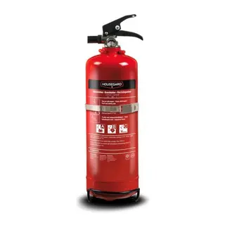 HOUSEGARD Pulverslukker 2 kg (2021) Rattmerket - Brannklasse: ABC