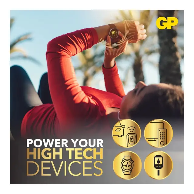 GP Lithium Batteri, CR2032 1 stk 