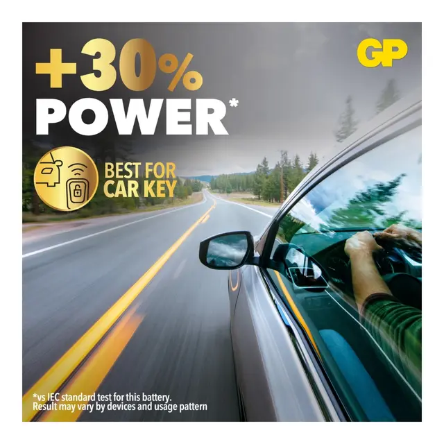 GP Lithium Batteri, CR2032 1 stk 