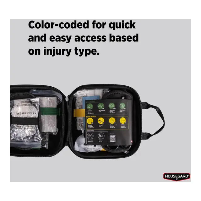 HOUSEGUARD Førstehjelpsveske Standard - 53 pcs 