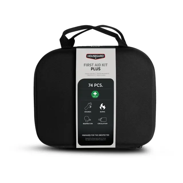HOUSEGUARD Førstehjelpsveske Plus - 74 pcs 