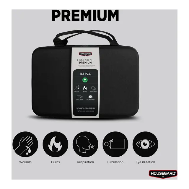 HOUSEGUARD Førstehjelpsveske Premium - 152 pcs 