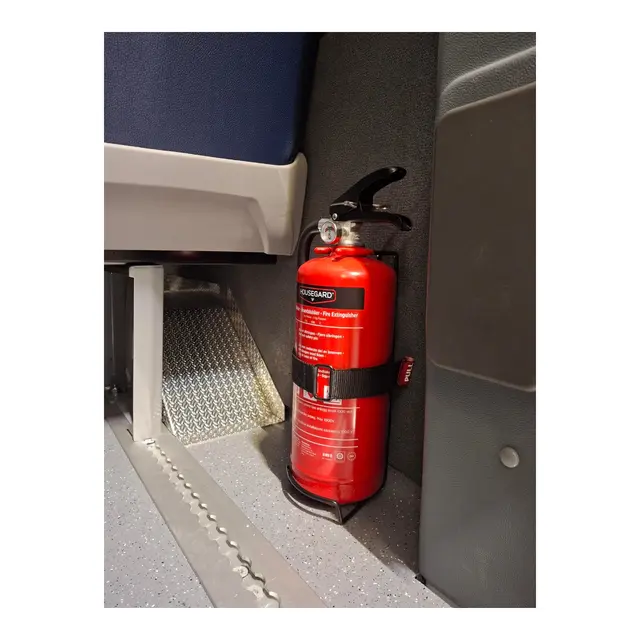 HOUSEGARD Pulverslukker 2 kg Rattmerket - Brannklasse: ABC 