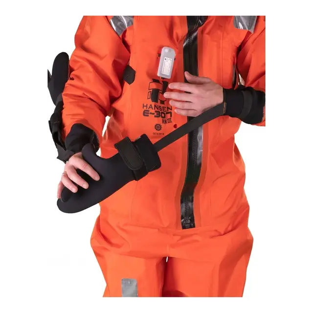 HANSEN PROTECTION E-307 III Str. STD SOLAS-godkjent redningsdrakt 
