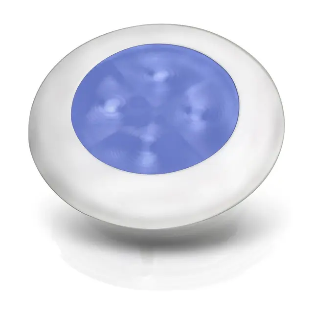 HELLA MARINE Slimline LED 12V hvit, blått lys 