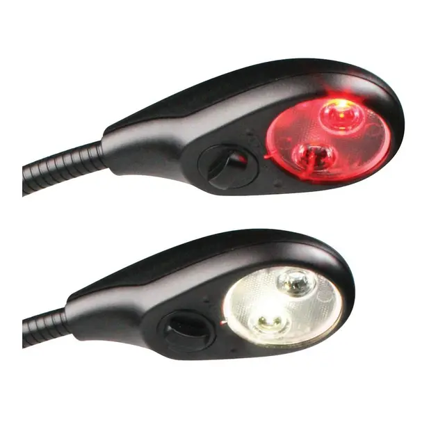 HELLA MARINE Kartlampe 400mm LED FlexiLed - Hvit / rød lys 