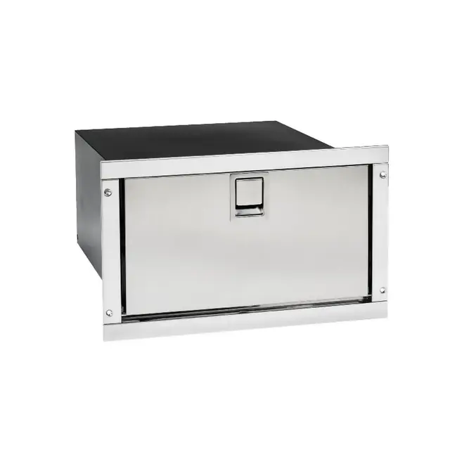 ISOTHERM Kjøleskuff CR 36 Inox med ramme 4 sider, rustfri front 
