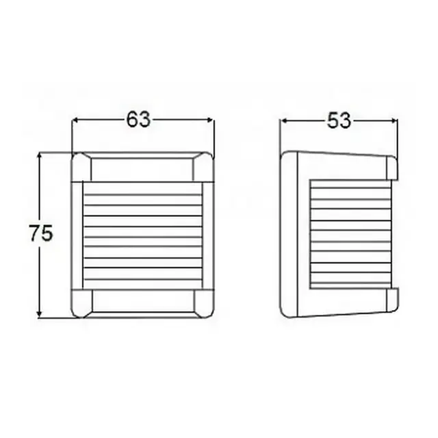 HELLA MARINE Lanterne - Topp Hvit, liten - mod. 3562 - 1 nm 