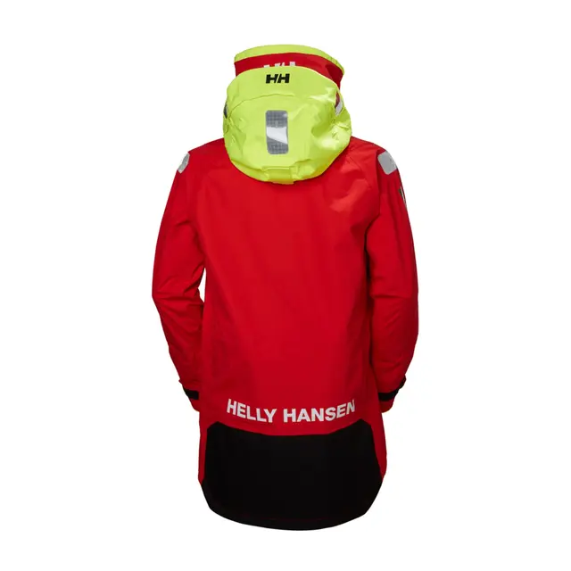 HELLY HANSEN Seiljakke - Ægir Ocean Alert Red - L 